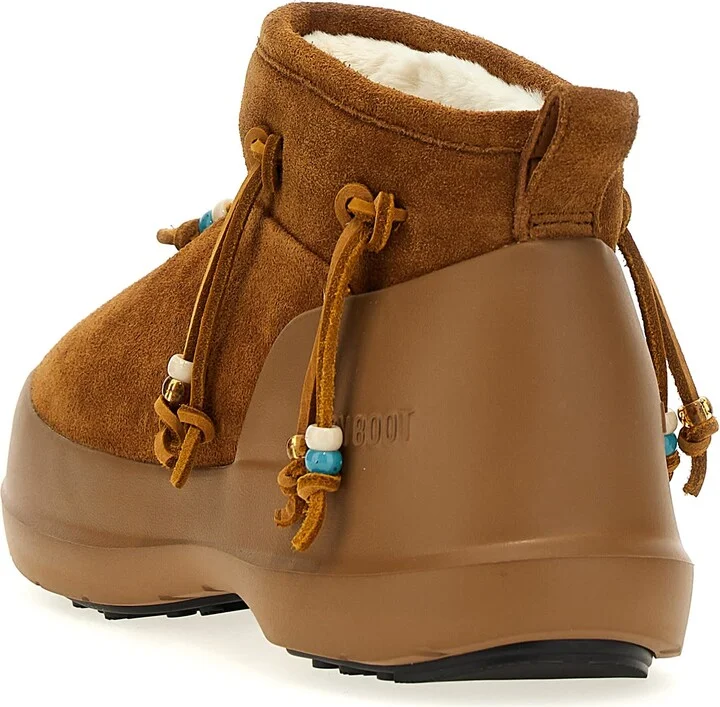 'luna Low Suede Beads' Ankle Boots - Image 3