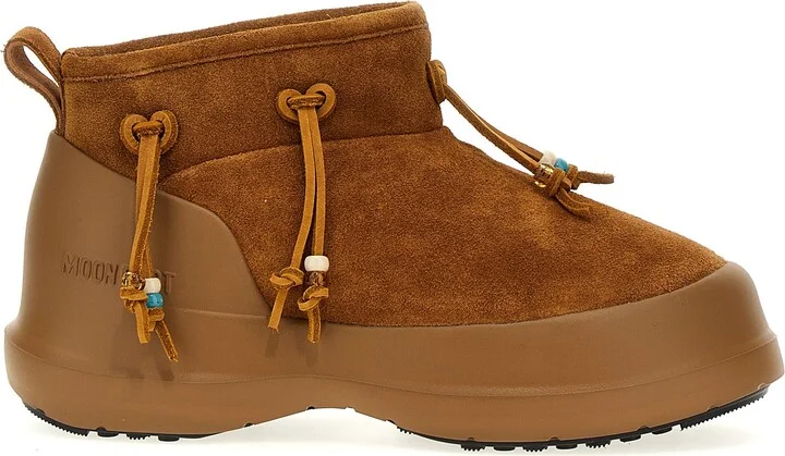 Luna Low Suede Beads Boots And Ankle Boots