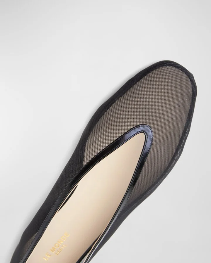 Luna Mesh Ballerina Flats - Image 3