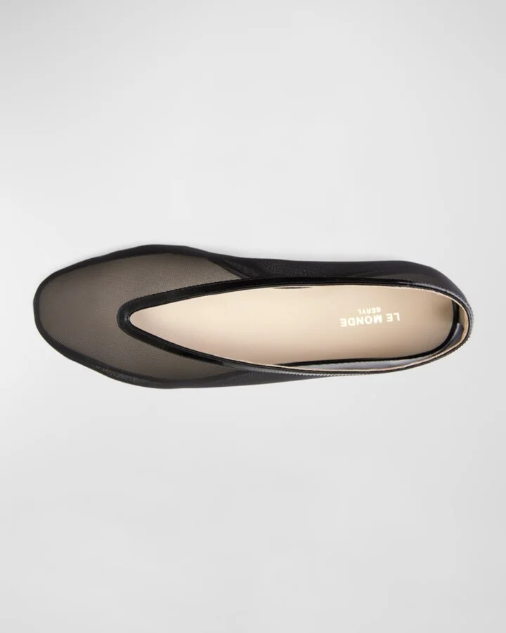 Luna Mesh Ballerina Flats - Image 5