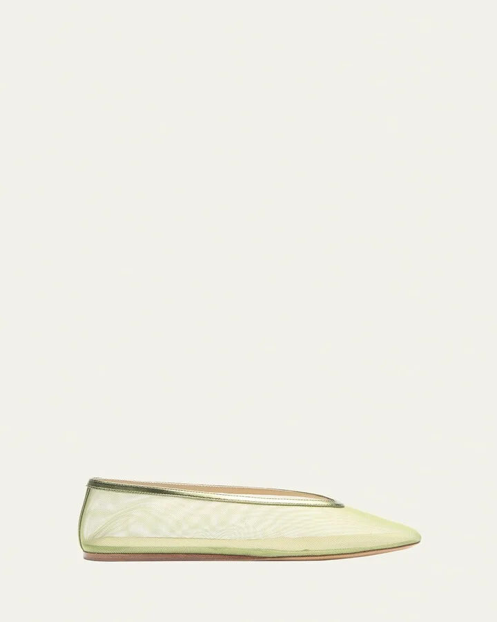 Luna Mesh Ballerina Flats