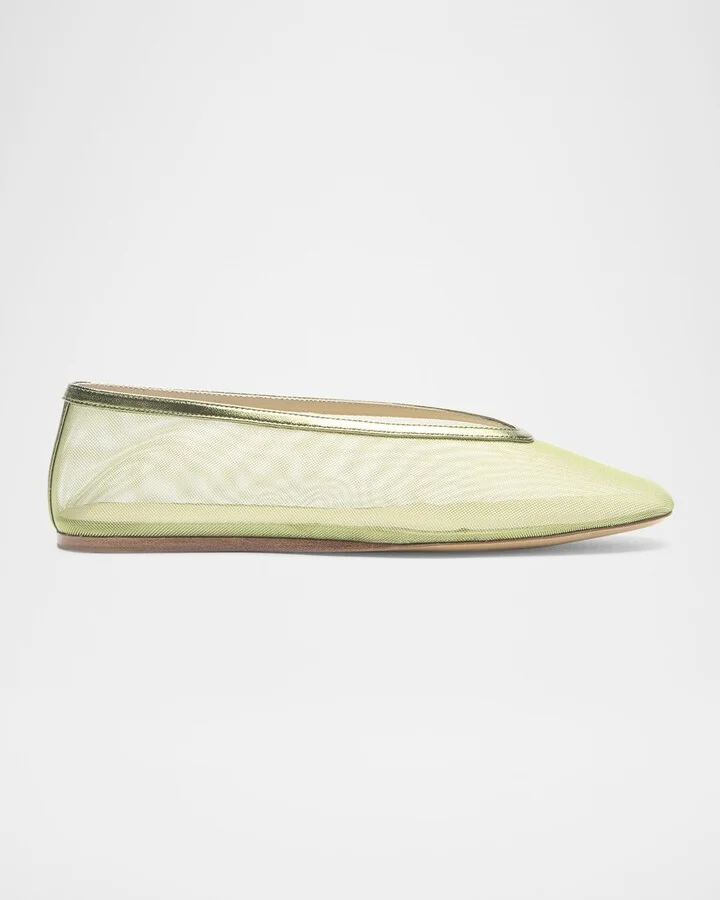 Luna Mesh Ballerina Flats