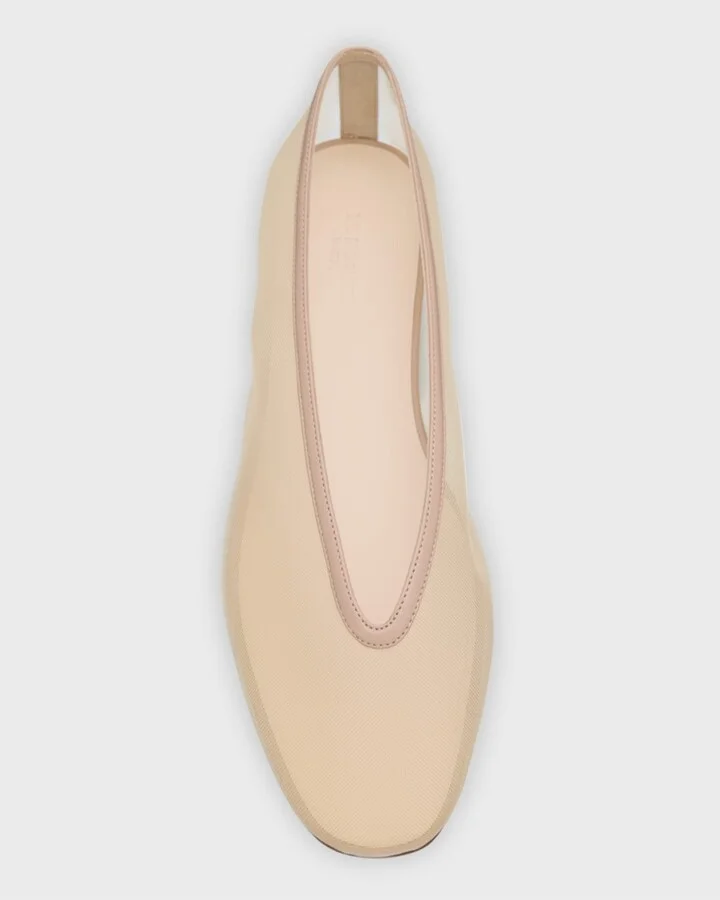Luna Sheer Mesh Ballerina Flats - Image 10
