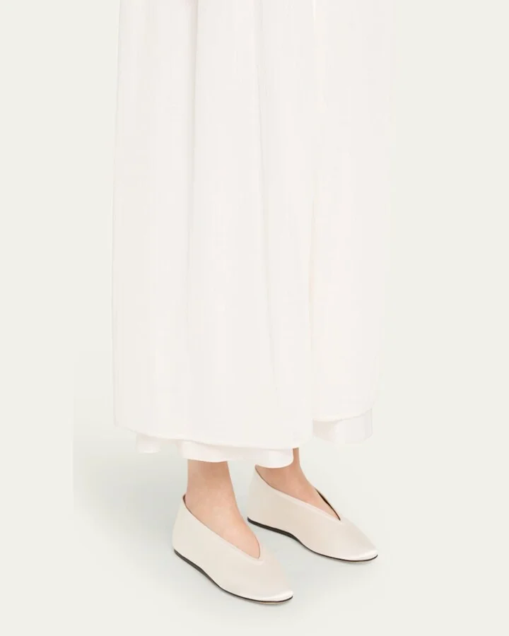 Luna Silk Ballerina Slippers - Image 5