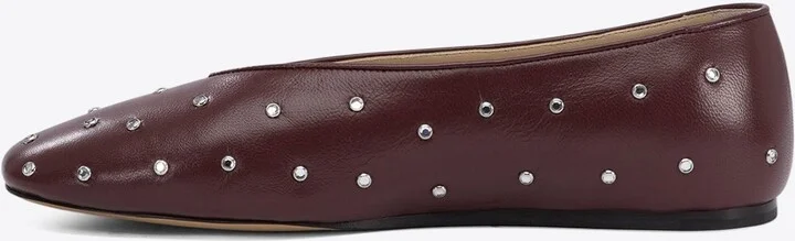 Luna Studded Leather Ballet Flats - Image 2