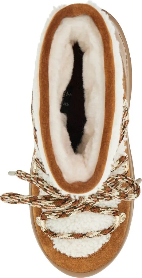 Luna Suede And Shearling Ankle Boots. - Image 2