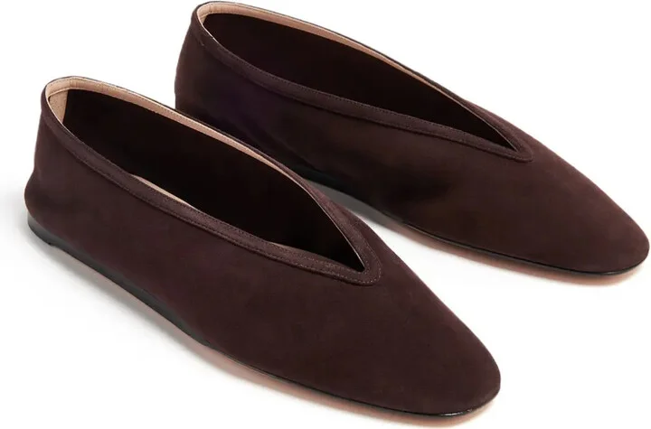 Luna suede ballerina shoes - Image 2