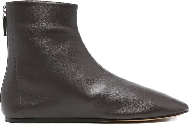 Luna zip-detail ankle boots