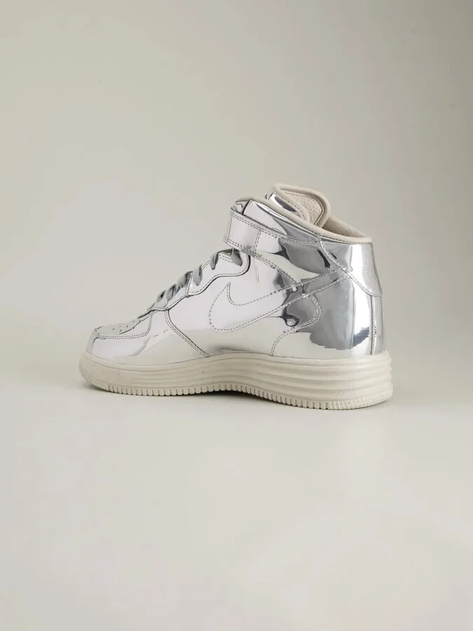 Lunar Force 1 Mid SP "Liquid Silver" sneakers - Image 3