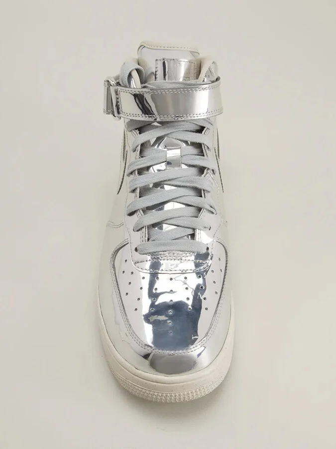 Lunar Force 1 Mid SP "Liquid Silver" sneakers - Image 4
