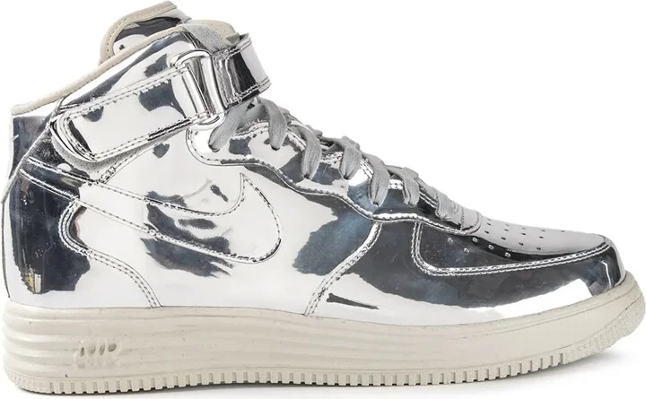 Lunar Force 1 Mid SP "Liquid Silver" sneakers
