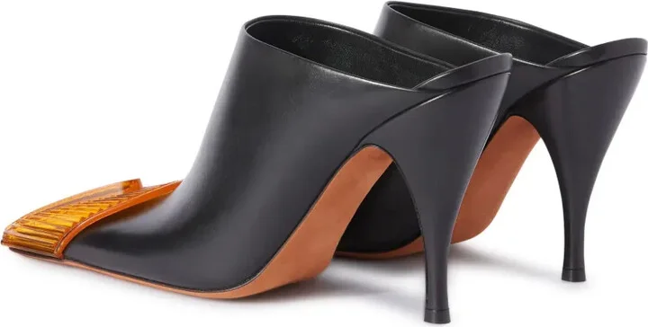 Lunar leather mules - Image 3