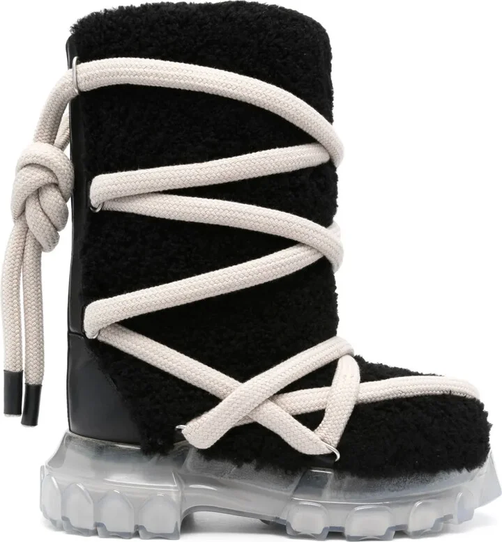 Lunar Tractor calf-length boots