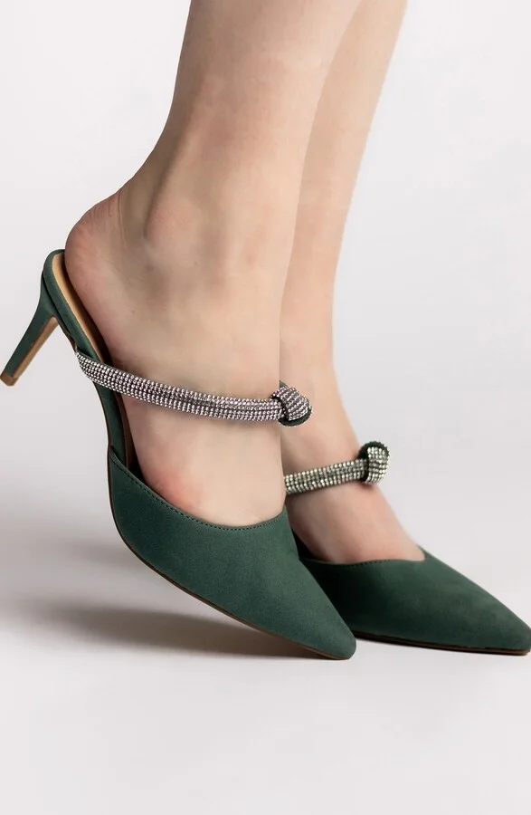 Lunna Crystal Embellished Pump - Wide Width - Image 7