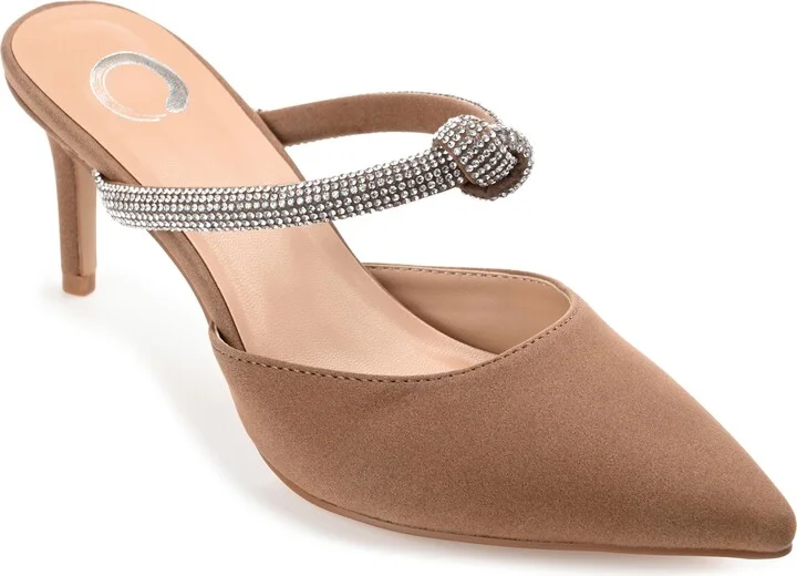 Lunna Crystal Embellished Pump - Wide Width