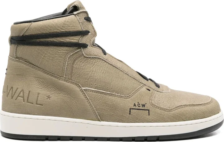 Luol high-top leather sneakers
