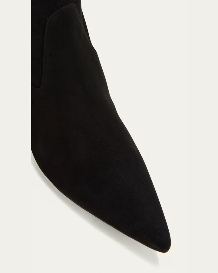 Lupasca Suede Over-The-Knee Boots - Image 4