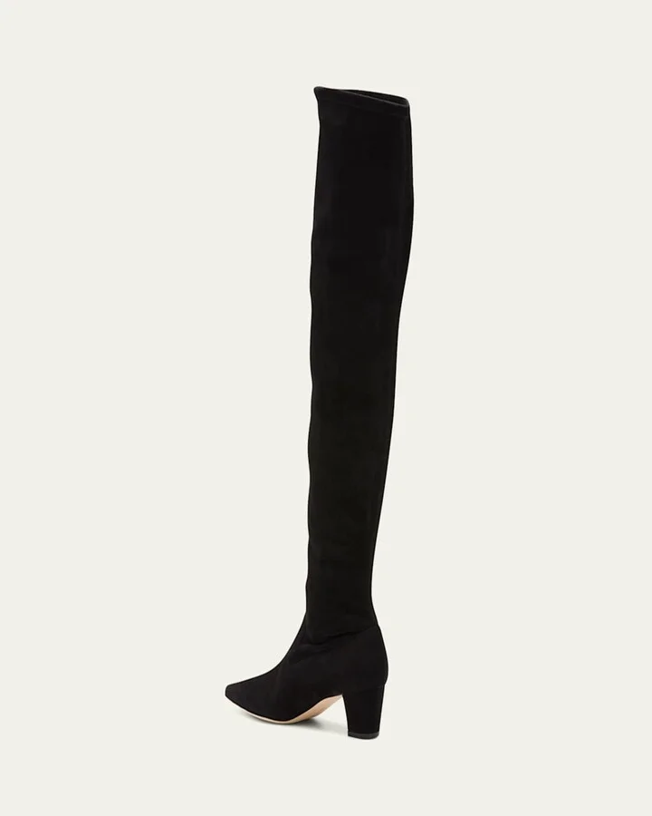 Lupasca Suede Over-The-Knee Boots - Image 5