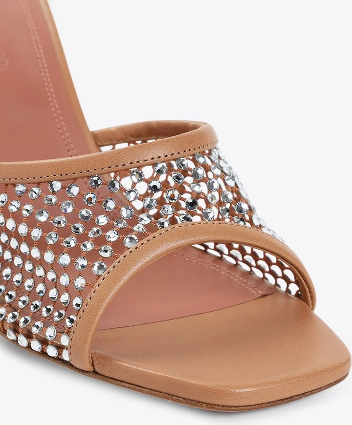 Lupita 95 Crystal-Embellished Sandals - Image 3