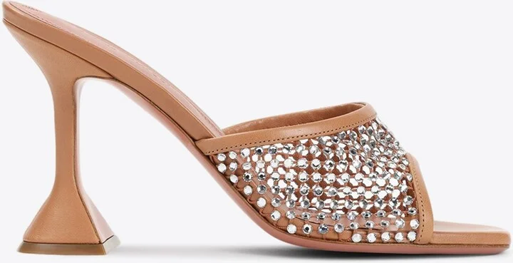 Lupita 95 Crystal-Embellished Sandals