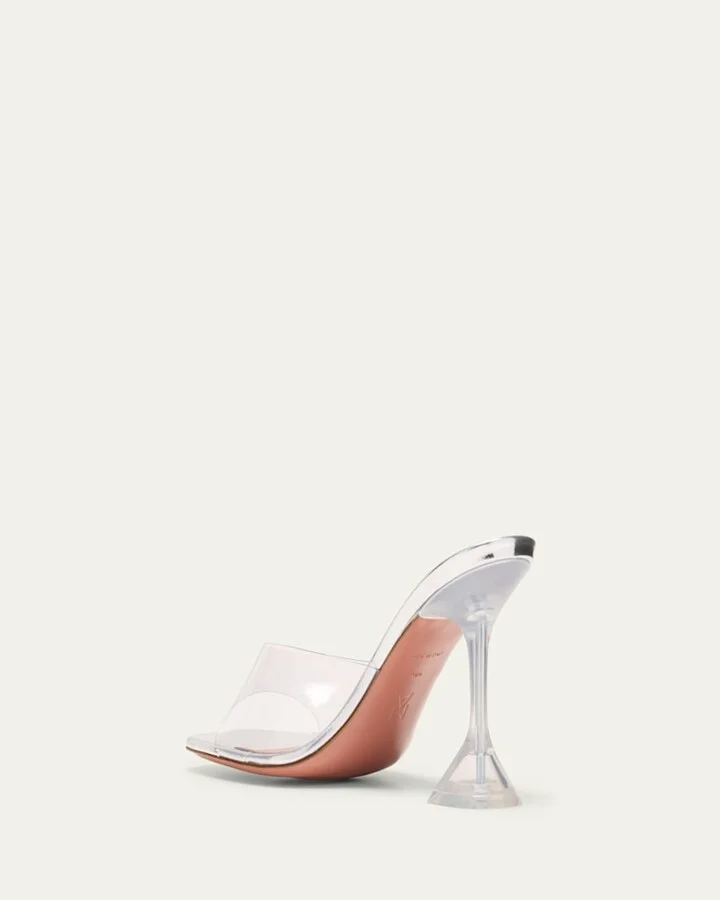 Lupita Clear Slide Mule Sandals - Image 2