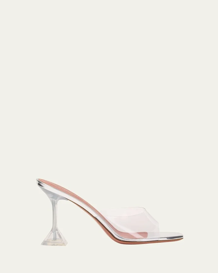 Lupita Clear Slide Mule Sandals