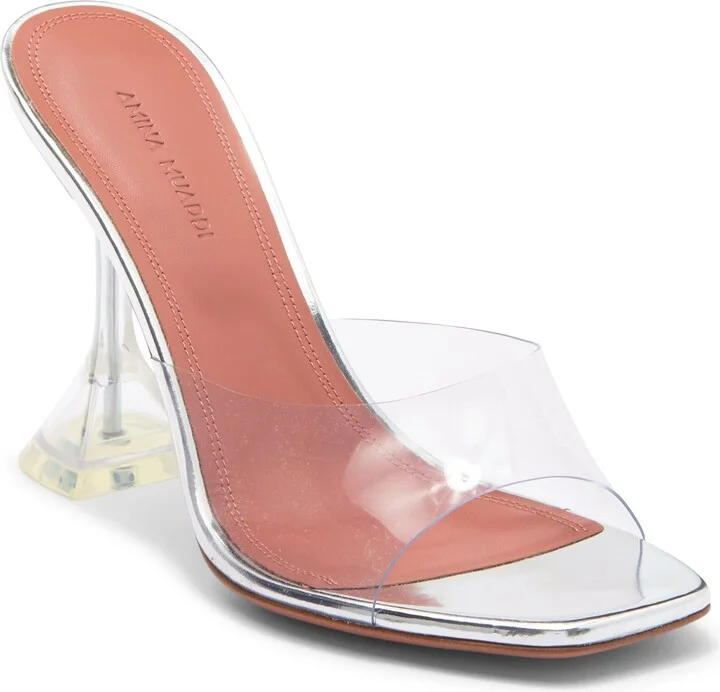 Lupita Glass Slide Sandal