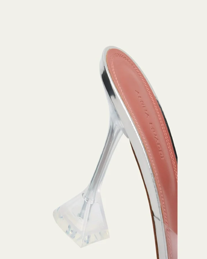 Lupita Glass Slide Sandals - Image 2
