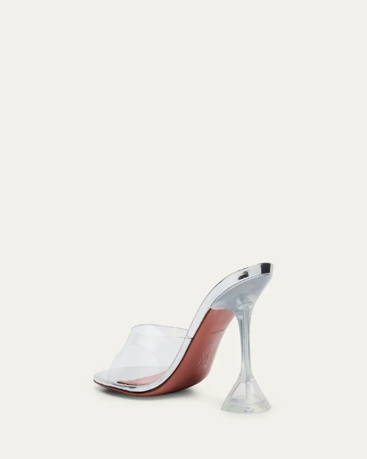 Lupita Glass Slide Sandals - Image 3