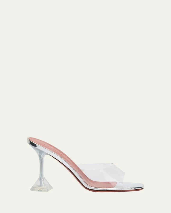 Lupita Glass Slide Sandals