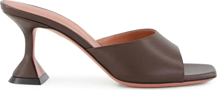 Lupita open-toe sculptural-heel sandals