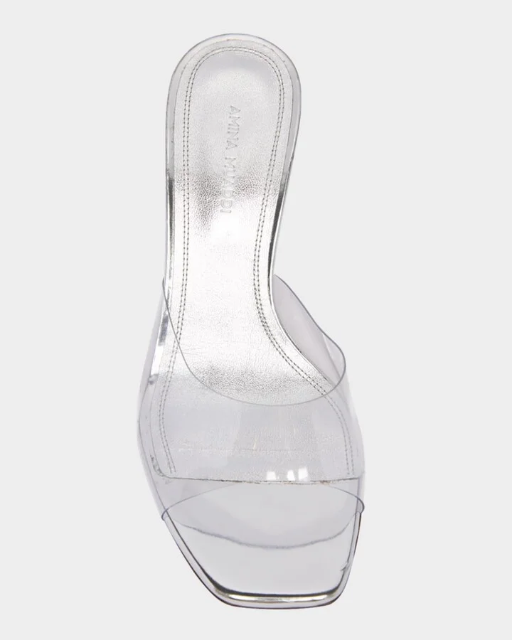 Lupita Transparent Mule Sandals - Image 6