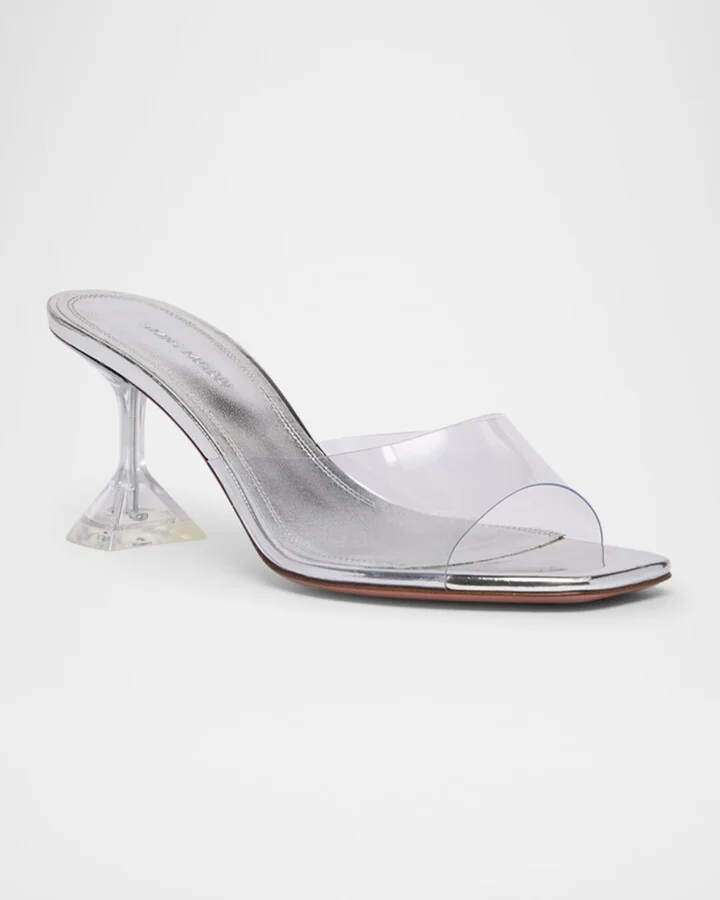 Lupita Transparent Mule Sandals - Image 10