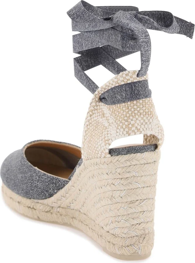 Lurex Carina Wedge Espadrilles - Image 3