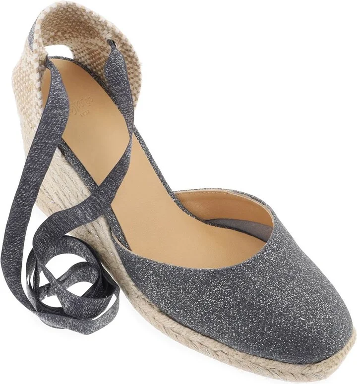 Lurex Carina Wedge Espadrilles - Image 4