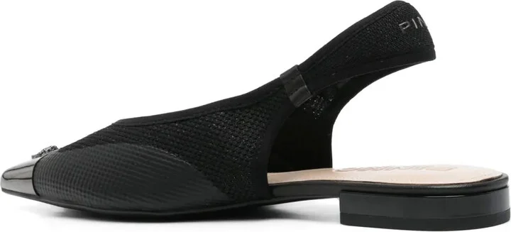 Lurex-Detail Ballet Flats - Image 3