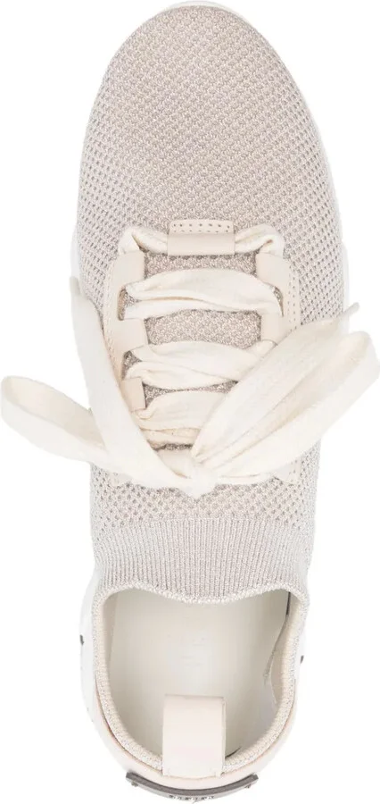 Lurex Knitted Sneakers - Image 4
