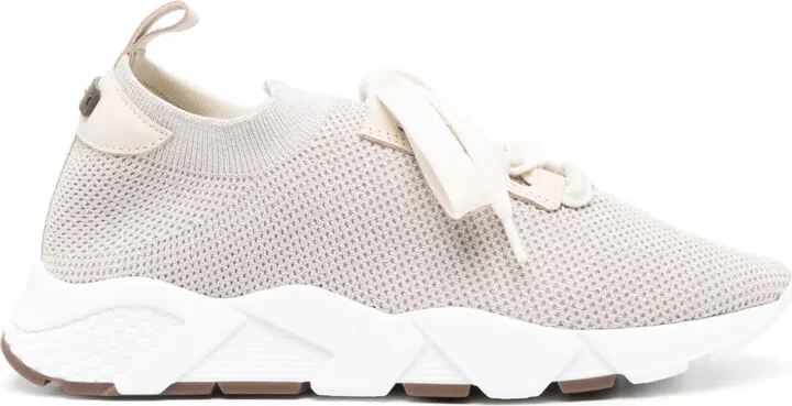 Lurex Knitted Sneakers