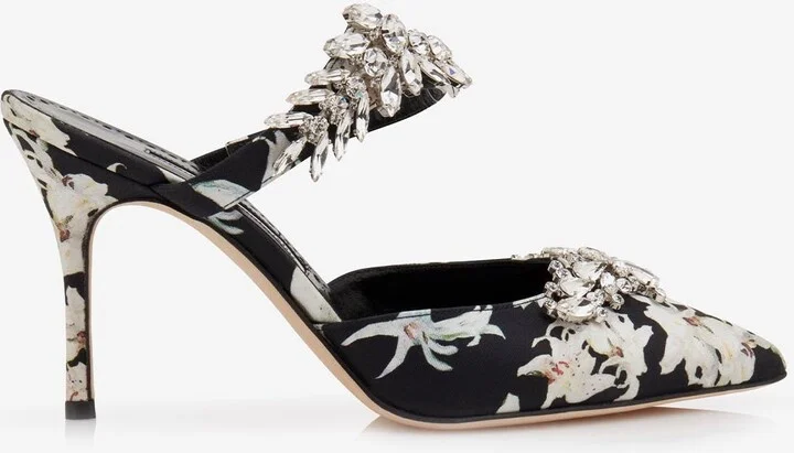 Lurum 90 Silk Mules