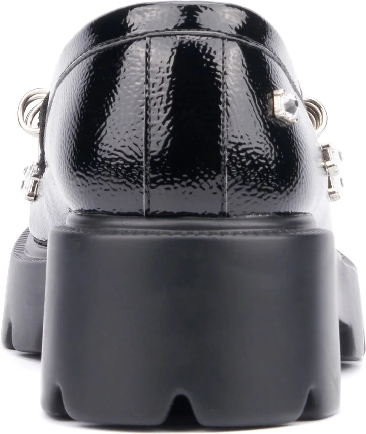 Luscious Crystal Embellished Penny Loafer - Image 3
