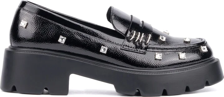 Luscious Crystal Embellished Penny Loafer - Image 4