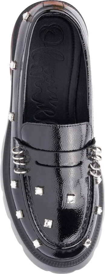 Luscious Crystal Embellished Penny Loafer - Image 5