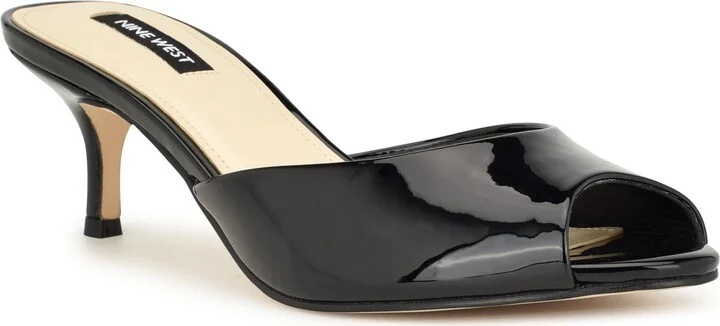 Luvlie Kitten Heel Slide Sandal