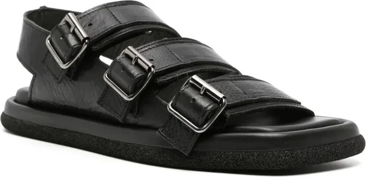 Lux buckled leather sandals - Image 2