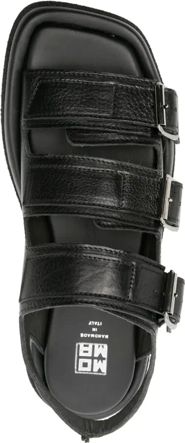Lux buckled leather sandals - Image 4