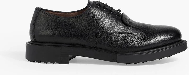 Lux pebbled-leather brogues