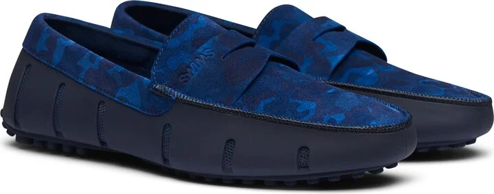 Luxe Lace-Up Driving Loafer