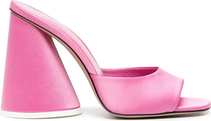 Luz 105mm satin sandals