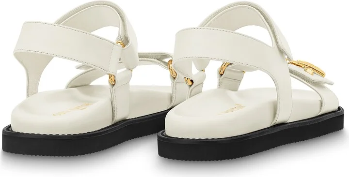 LV Sunset Comfort Flat Sandal - Image 4