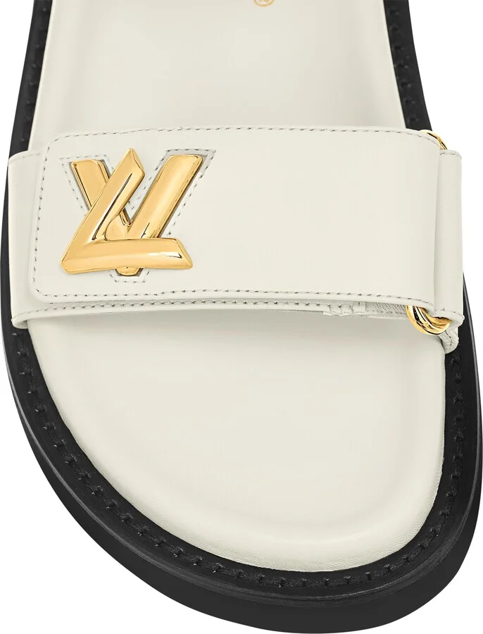 LV Sunset Comfort Flat Sandal - Image 6